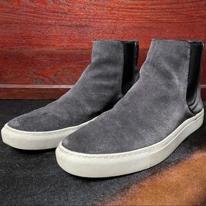 AllSaints Helix Suede Hi-Top Sneaker E45/US12